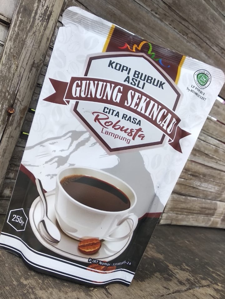 Keunggulan Kopi Robusta Gunung Sekincau Lampung Barat Kini Dipasarkan